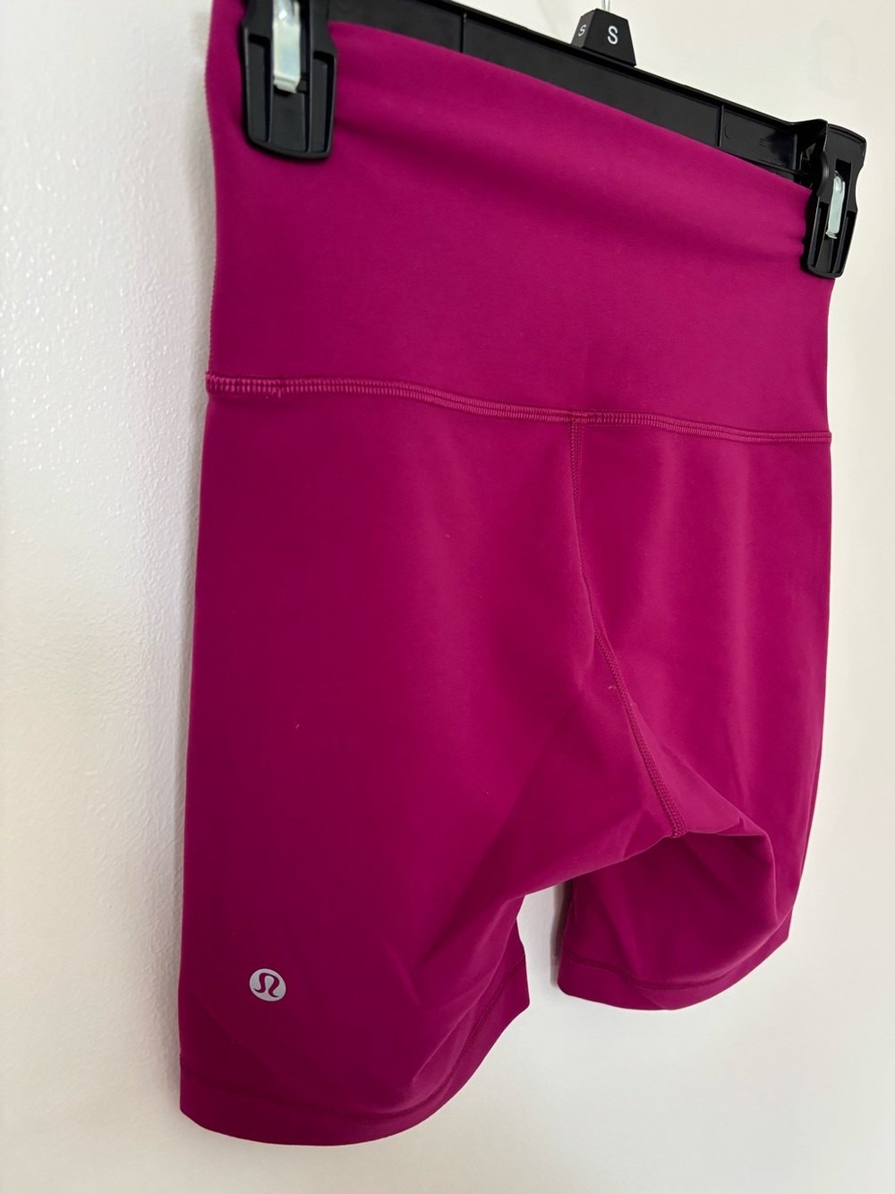 lululemon athletica Magenta High-Waist Bike Shorts